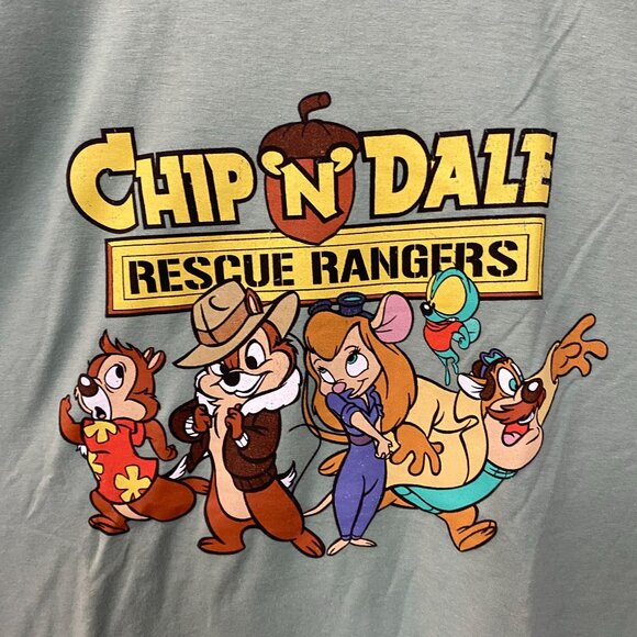 Disney Chip n' Dale Rescue Rangers Cartoon T-Shirt Large - Picture 2 of 4